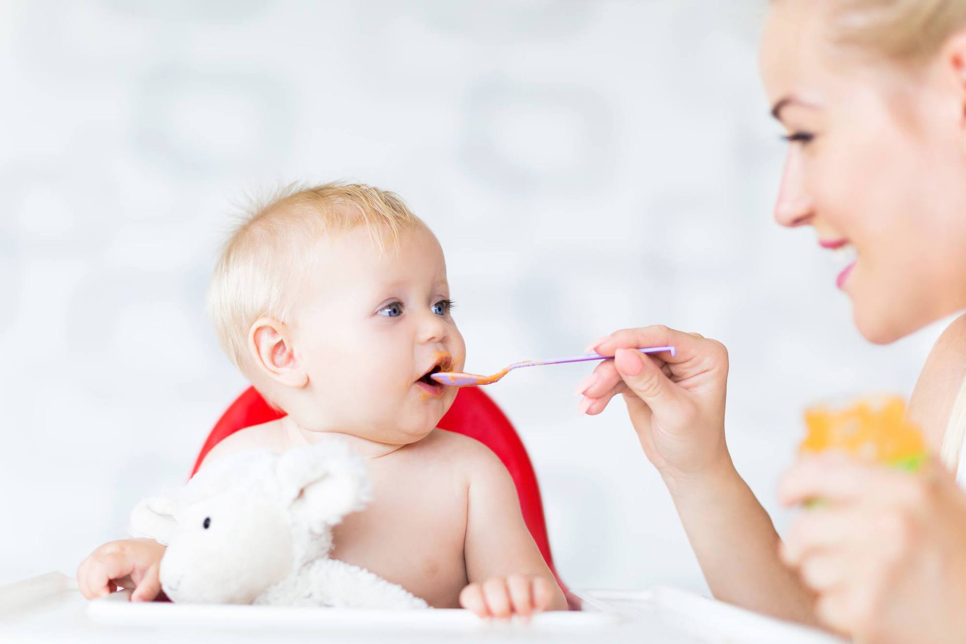 alimentos para bebes de 7 meses apropiados