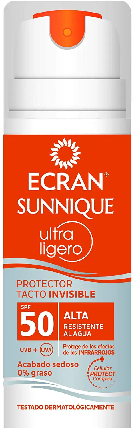 Protector solar para la cara Protector solar para la cara