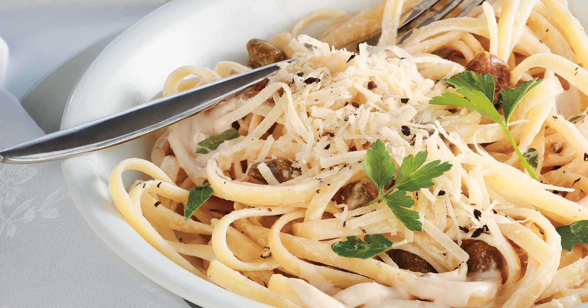 Salsa con crema de leche para pastas Salsa con crema de leche para pastas