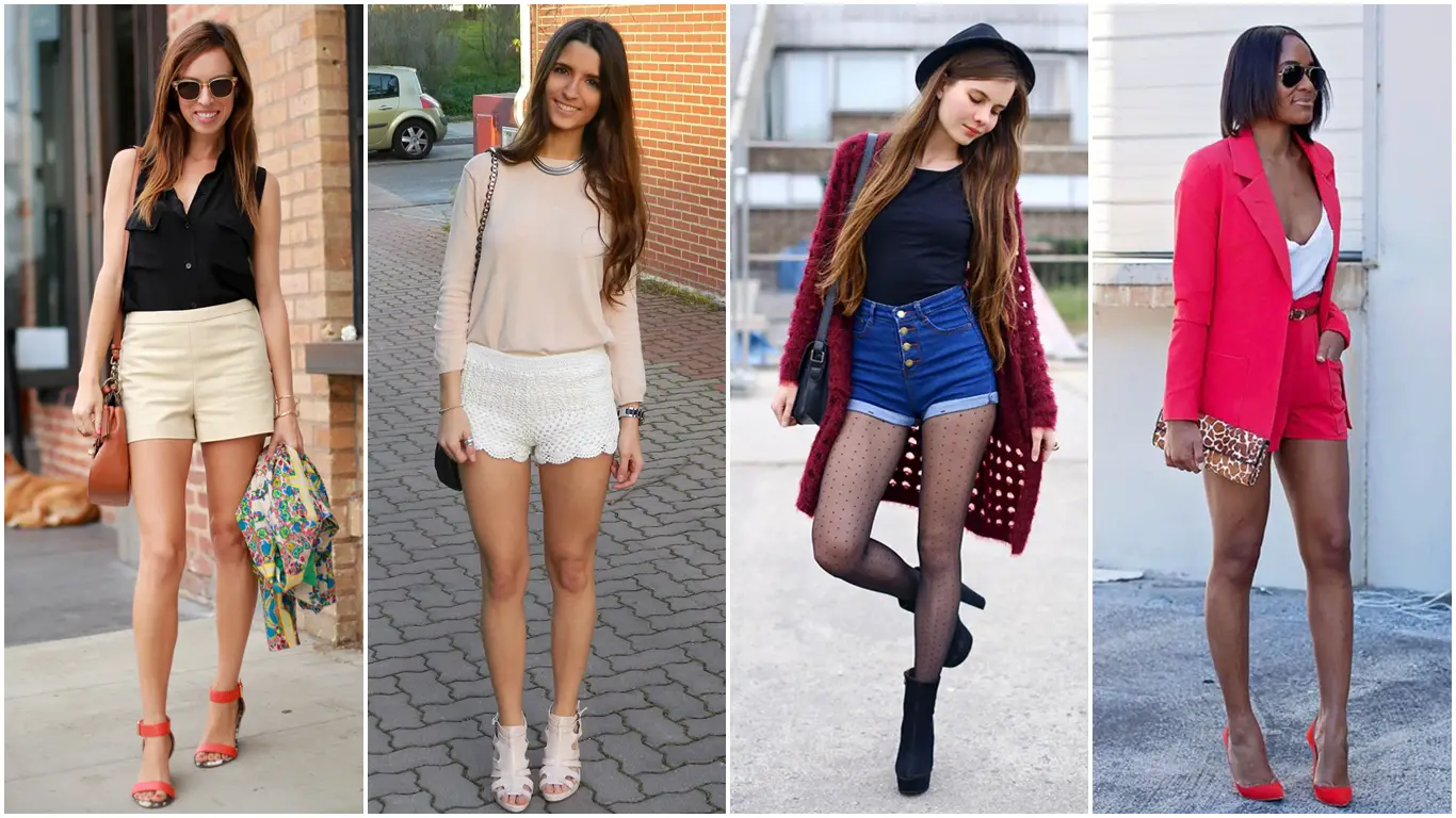 15+ Outfits con Short femenino para lucir a la moda