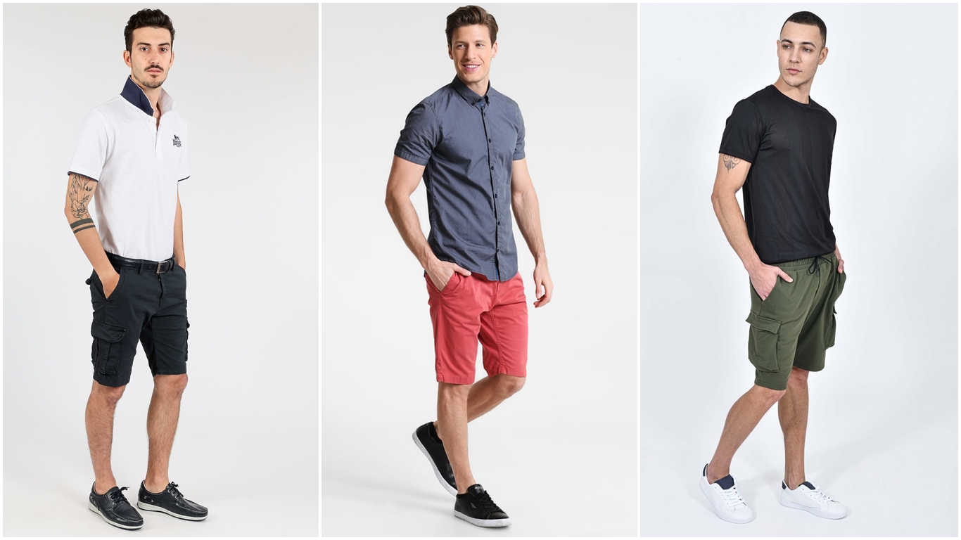 18 Estilos de bermudas cargo hombre para outfits casuales