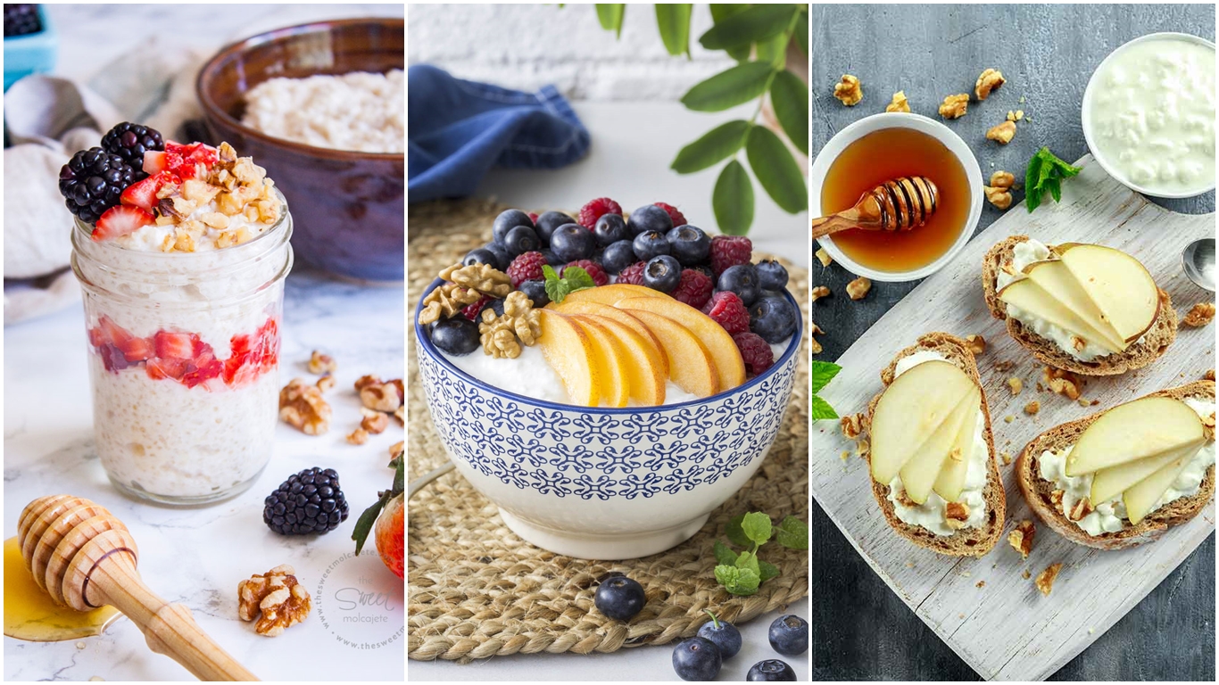 Desayunos con yogurt los más ligeros que hayas probado