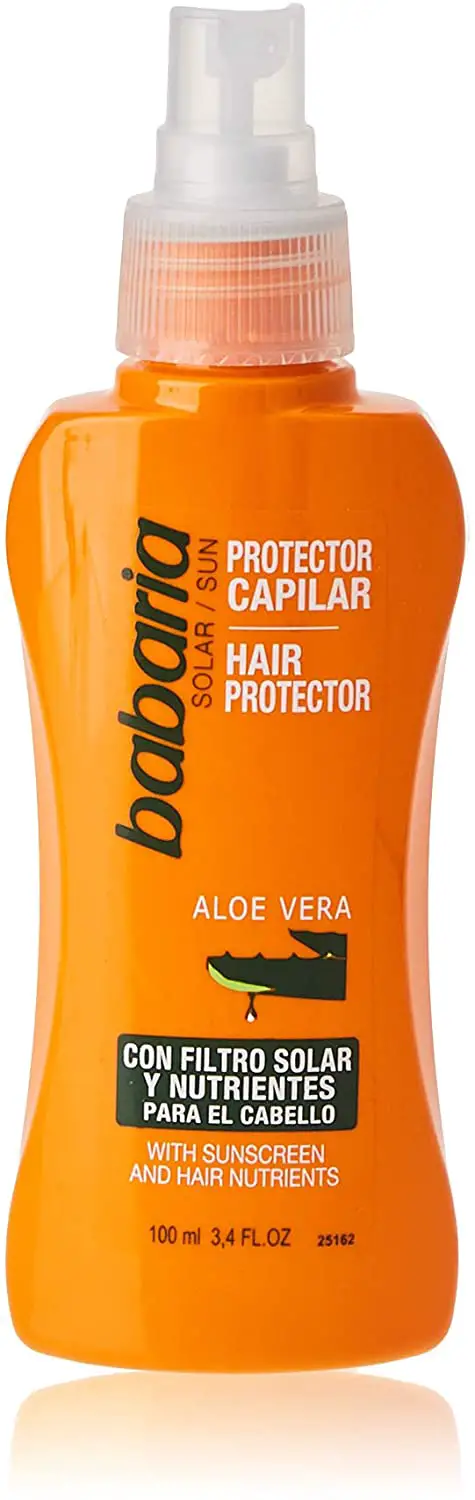 Protector solar para el cabello