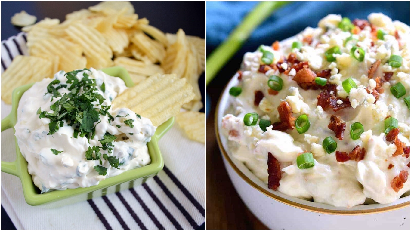 Salsas con queso crema