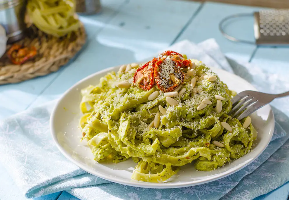 Salsas para pastas con verduras Salsas para pastas con verduras