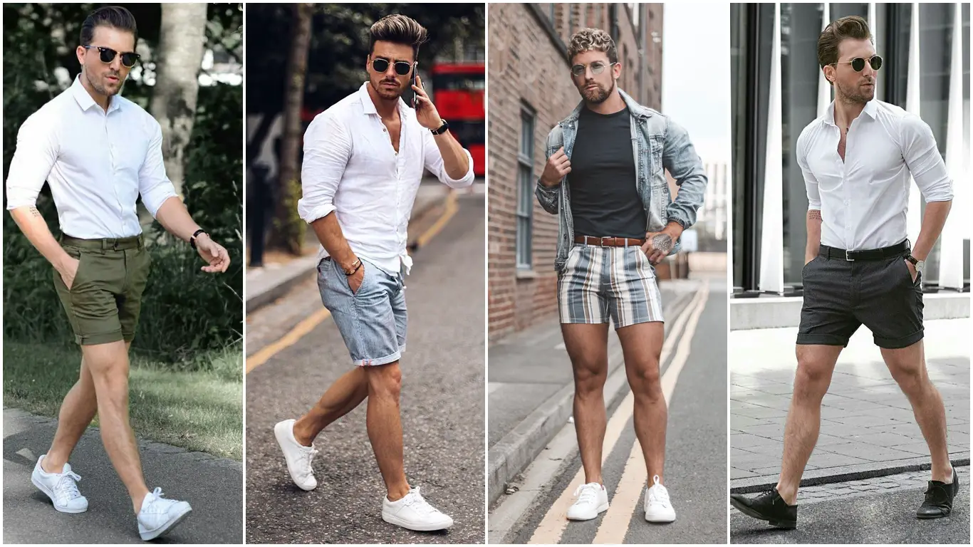 Shorts para hombres: +17 Combinaciones casuales, deportivas y clásicas