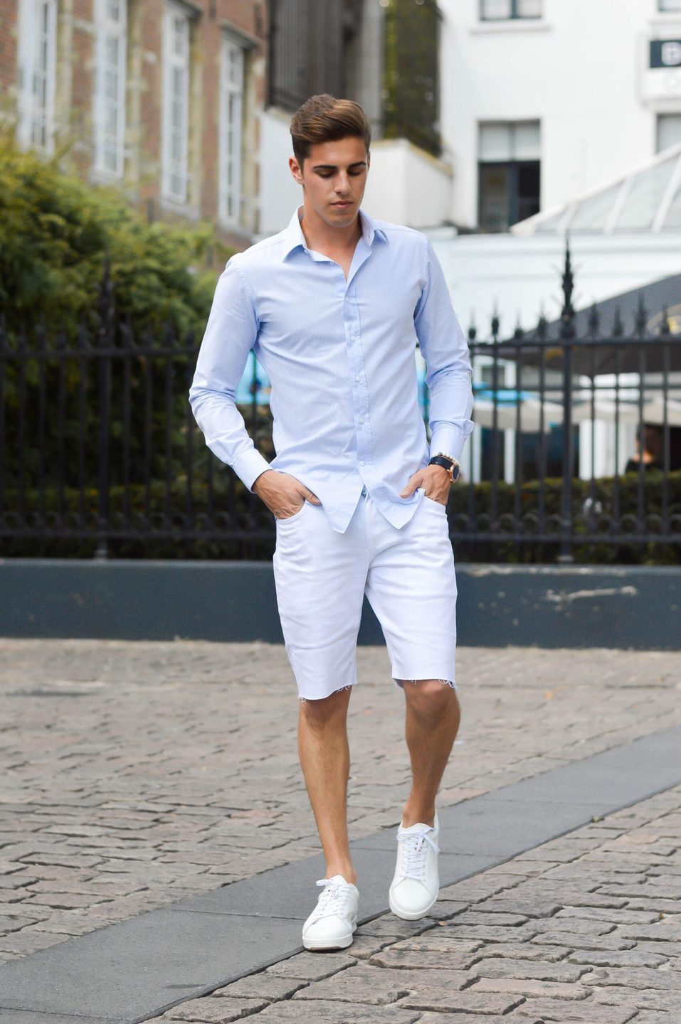 16+ Outfits de Verano con Bermudas para hombres