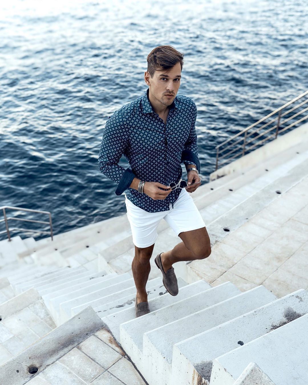 bermudas blancas hombre 12