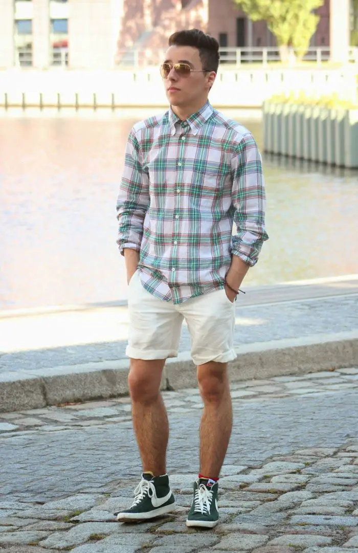 bermudas blancas hombre 14