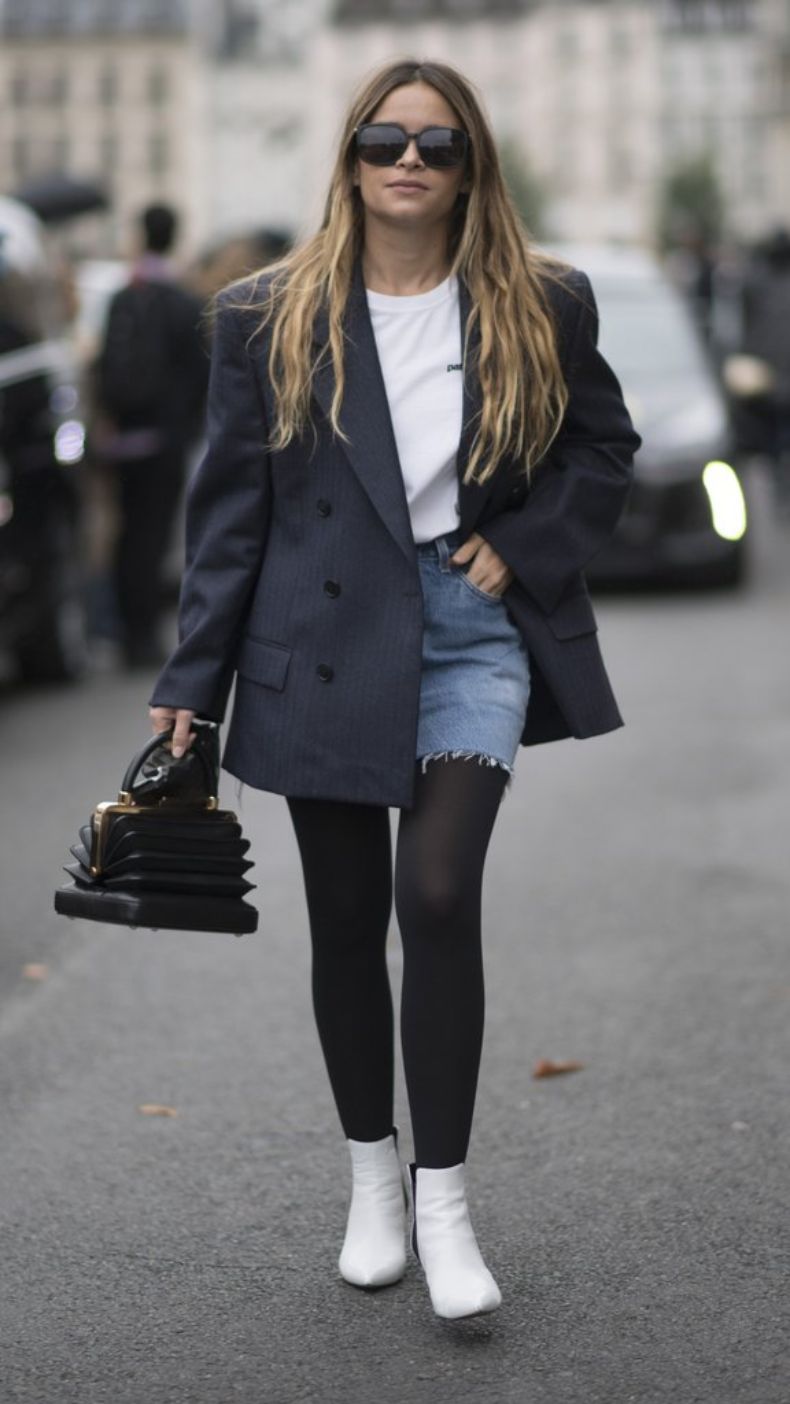 Short con medias Short con medias