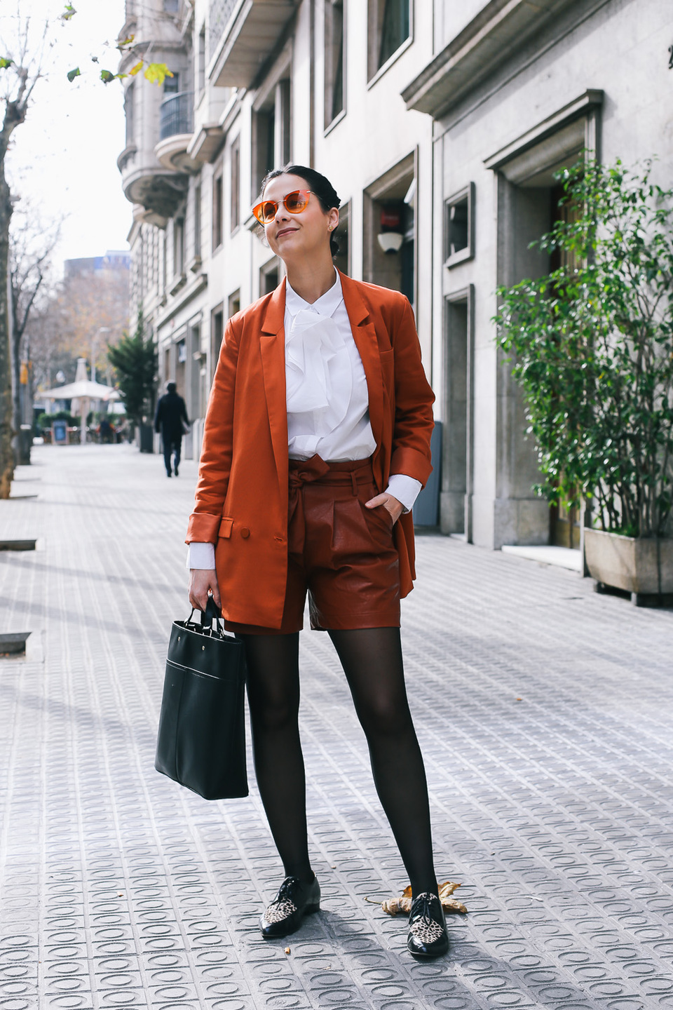 Short con medias Short con medias