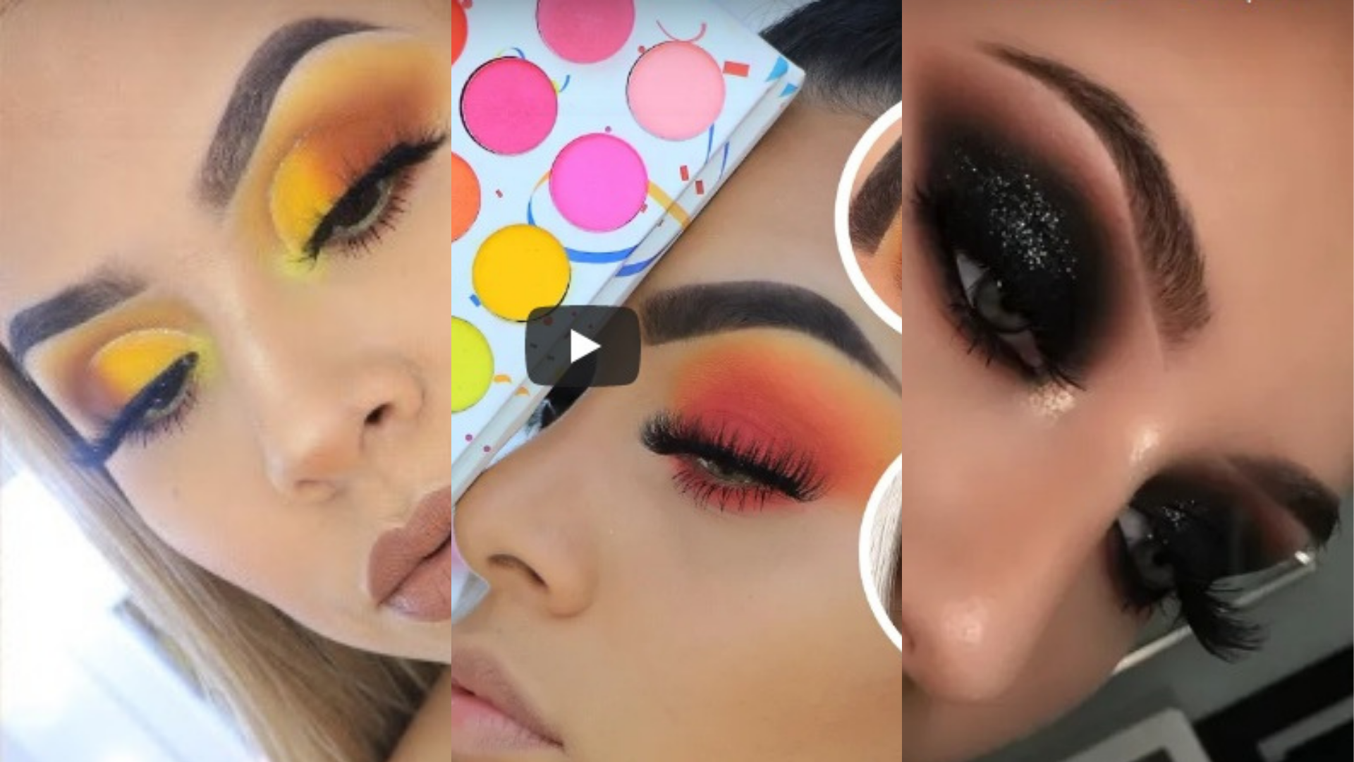 Vídeos de maquillaje de aplicar combinar sombras!