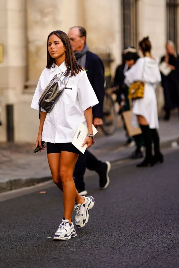 Outfits Con Short Licra Negra