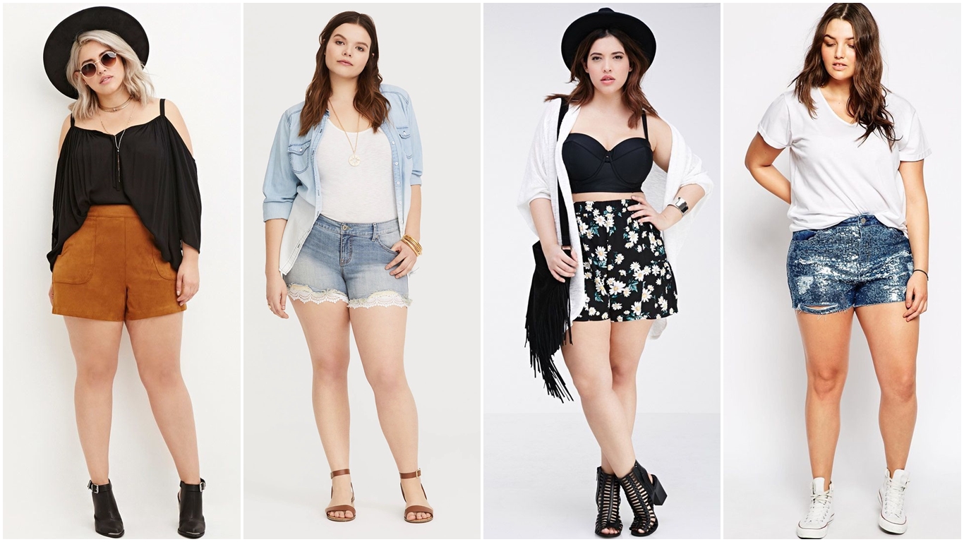 Shorts para gorditas: Los mejores outfits para presumir tus curvas