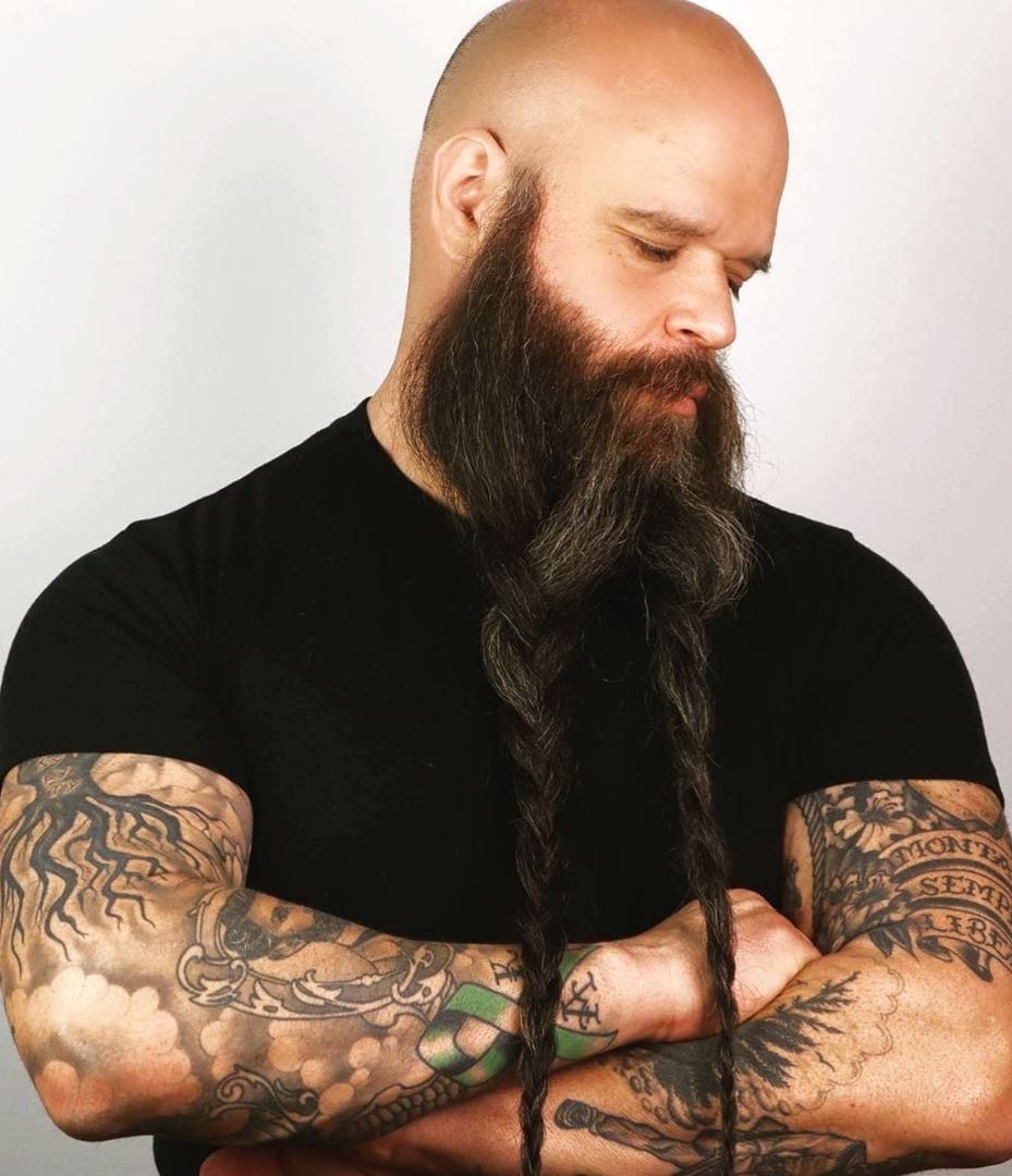 Trenzas en la barba 17