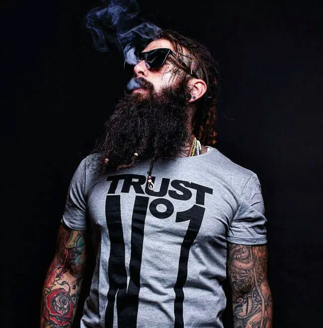 Trenzas en la barba 8