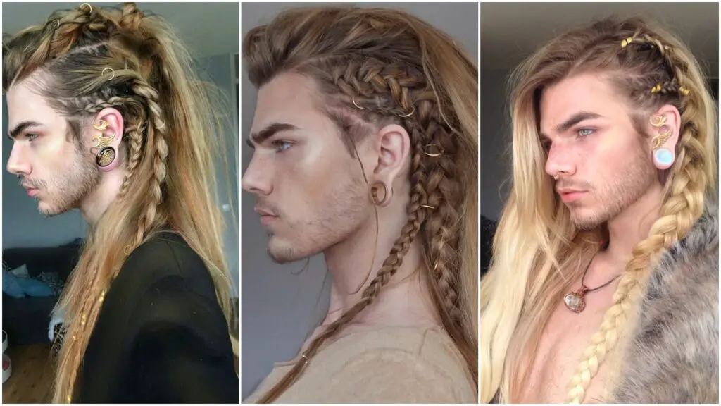 Trenzas vikingas hombre 