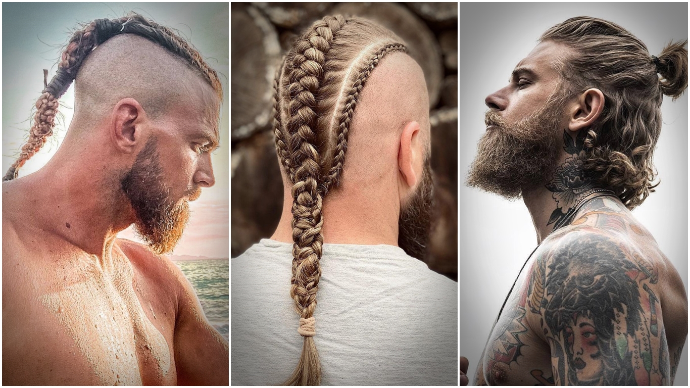 15 Estilos de Trenzas Vikingas para hombres rudos