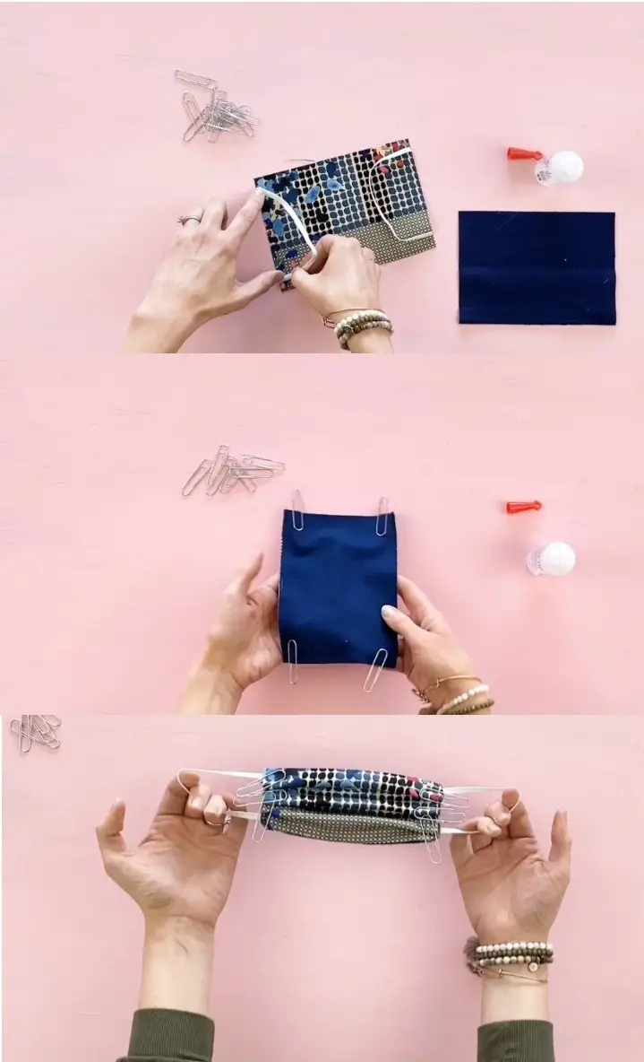 como hacer mascarillas para ninos sin coser
