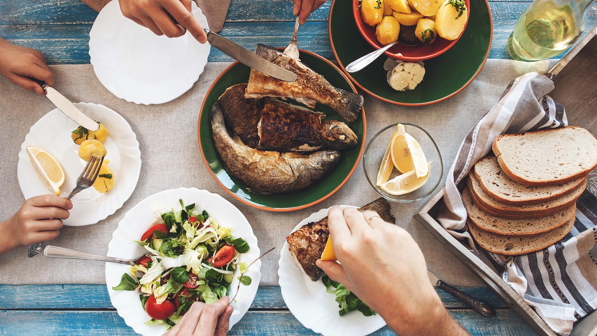 menu de cenas que alimentos comer