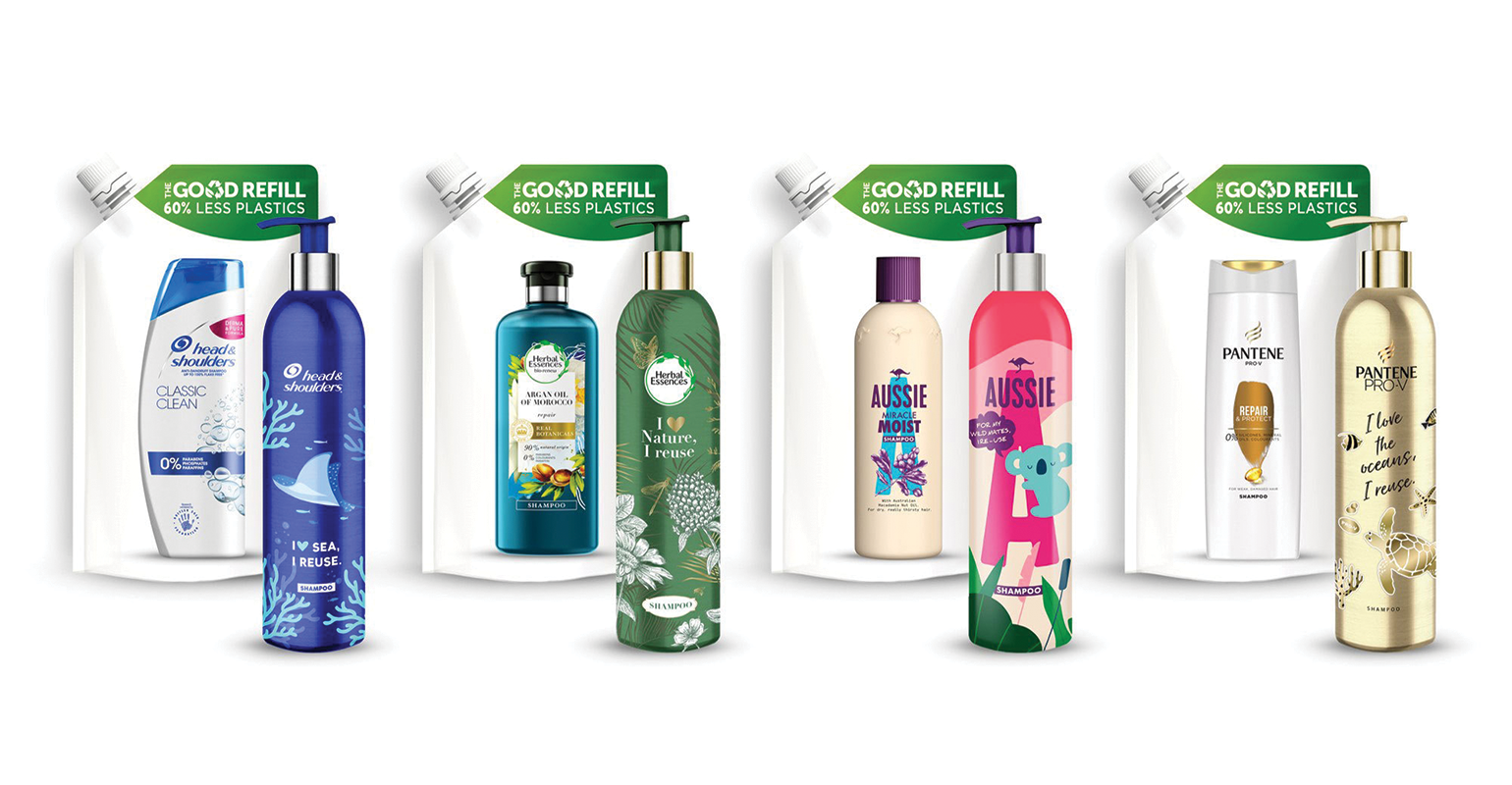 envases rellenables y reutilizables en la cosmetica