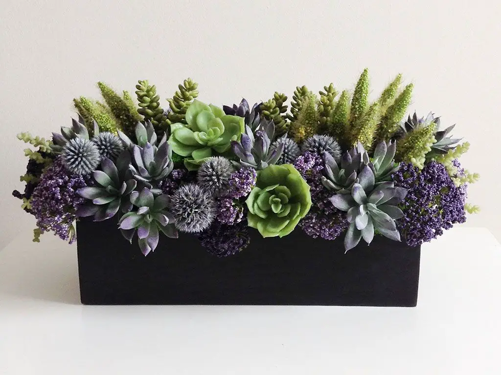 Plantas artificiales decorativas para interiores 12