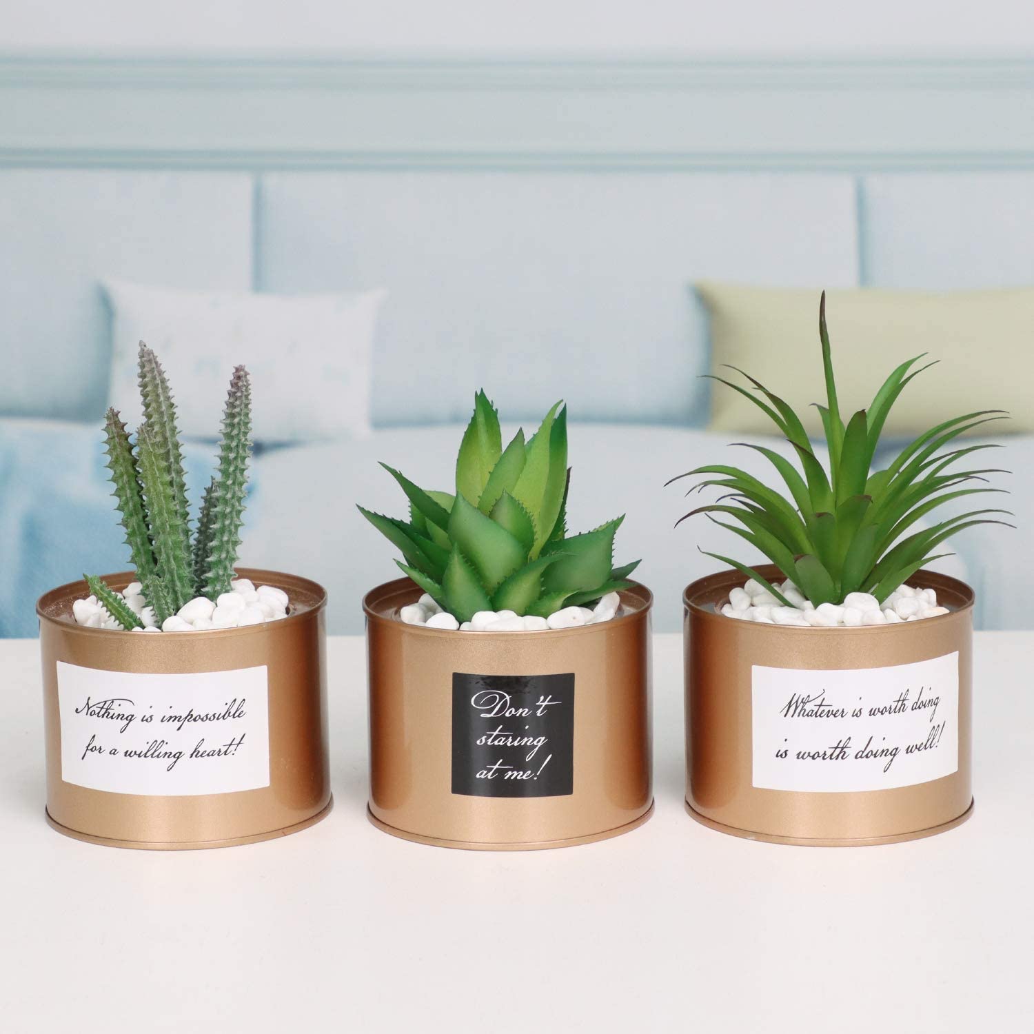 Plantas artificiales decorativas para interiores 5