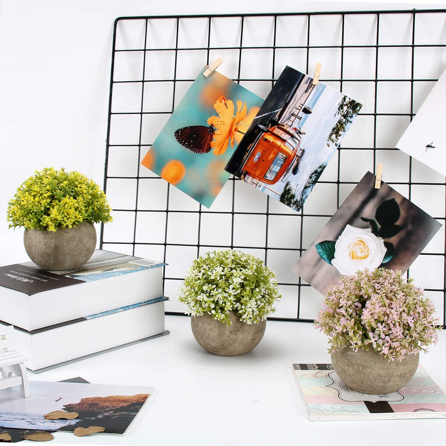 Plantas artificiales decorativas para interiores 7
