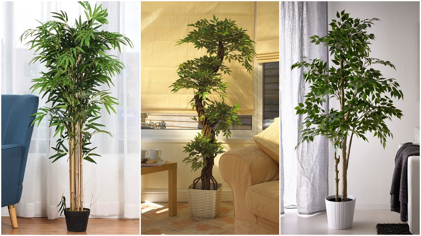 20 Plantas artificiales que parecen de verdad y vas a querer tener en tu  salón