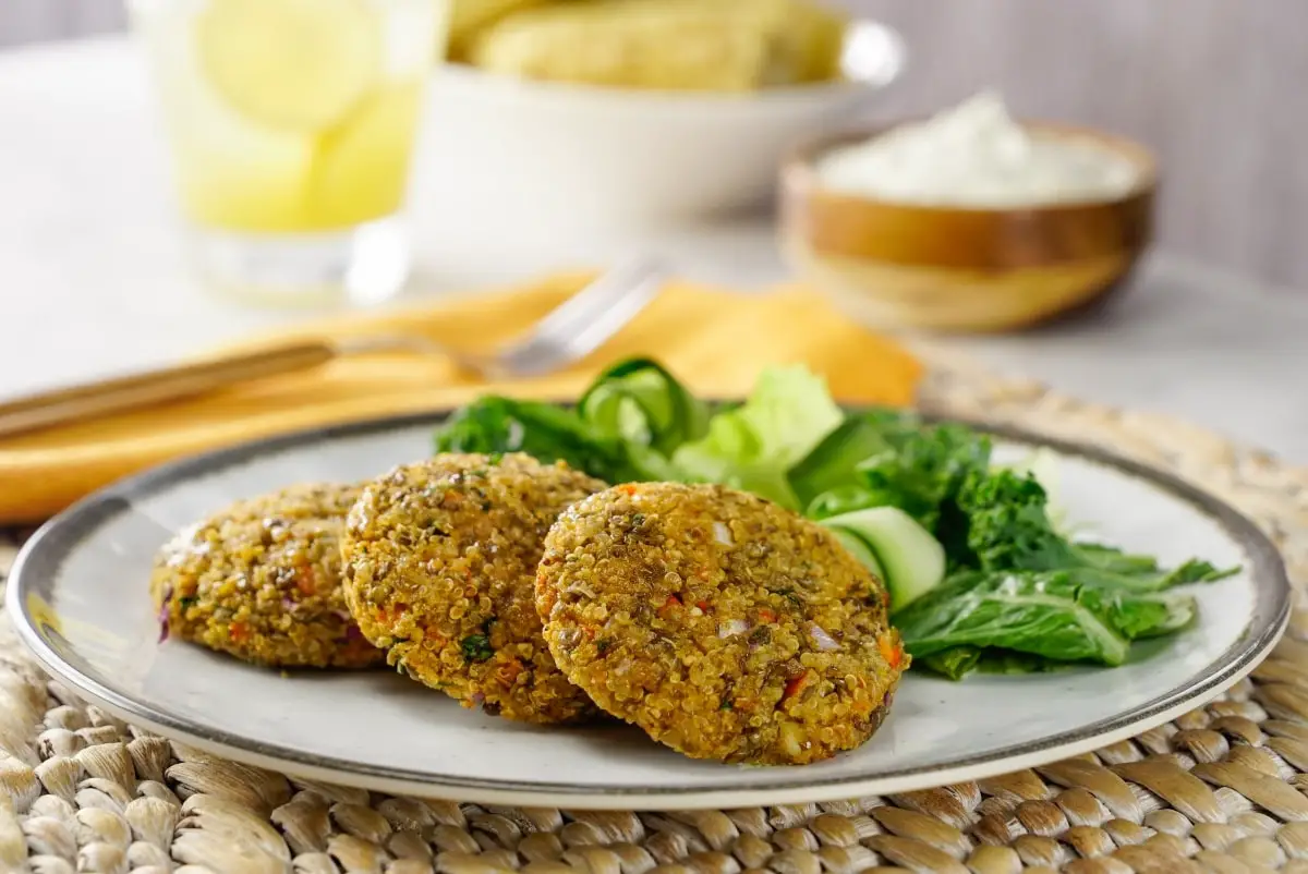 Recetas de hamburguesas de quinoa y avena Recetas de hamburguesas de quinoa y avena