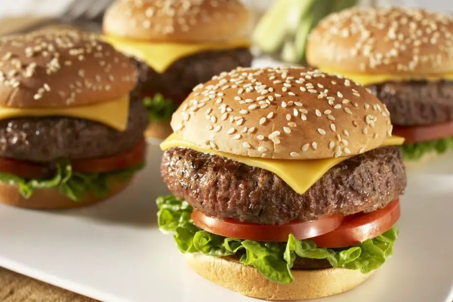 recetas de hamburguesas caseras pasos