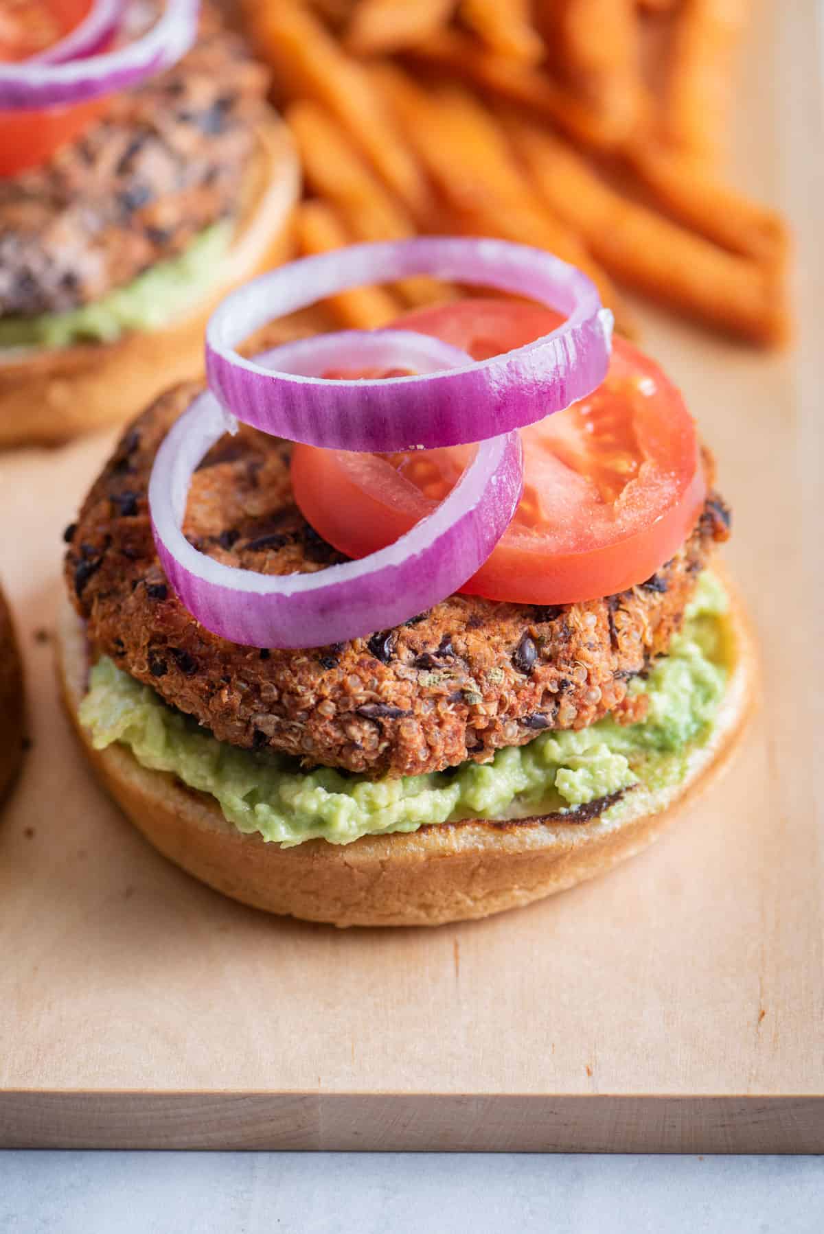 hamburguesas veganas de quinoa
