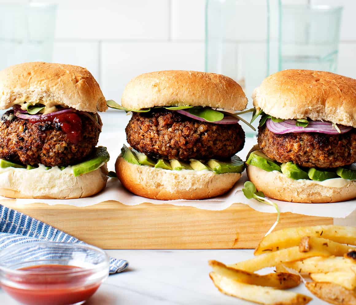 recetas de hamburguesas veganas sin gluten ricas