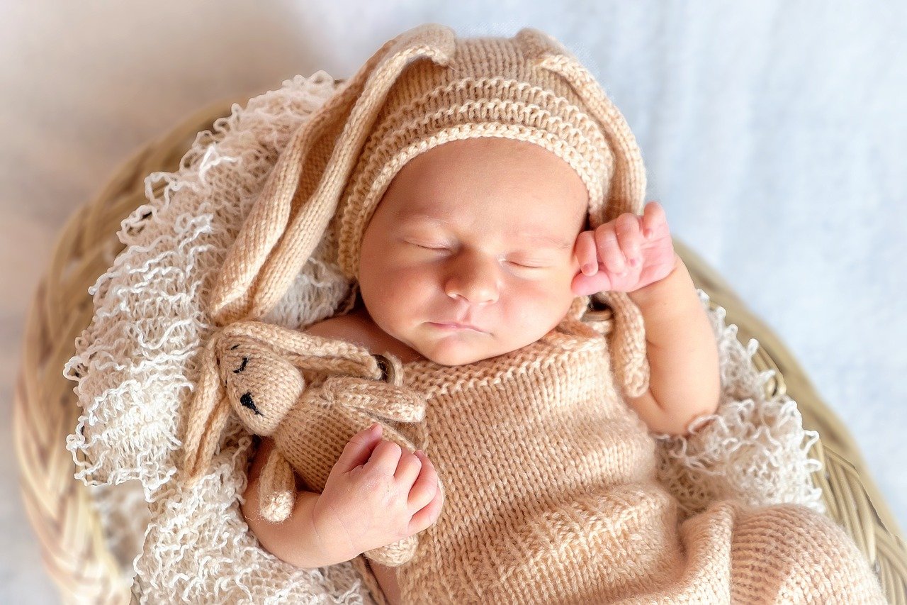 Como hacer una sesión de fotos para bebes en casa 3