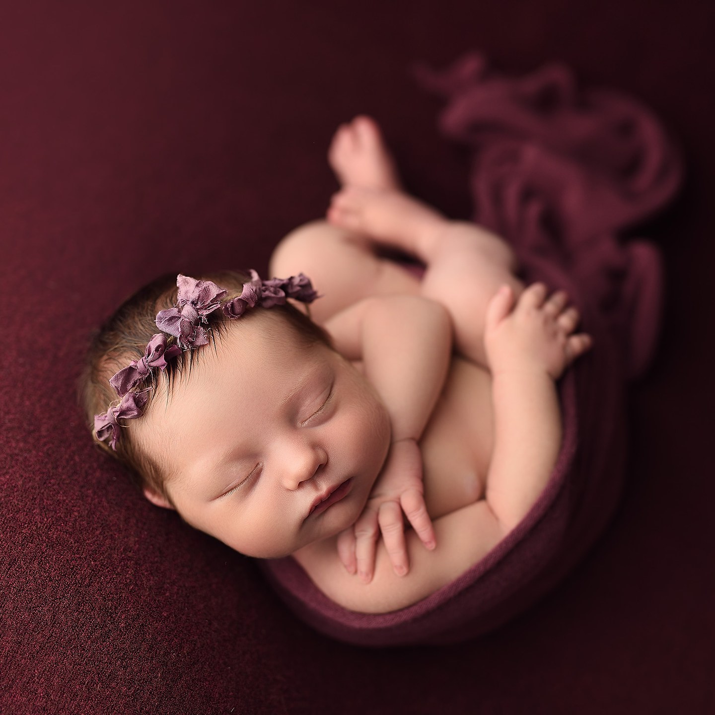 Como hacer una sesión de fotos para bebes en casa 7