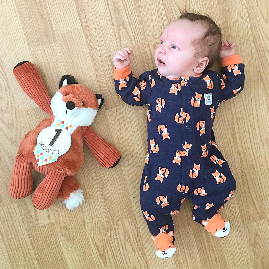 Ideas para fotos de bebes mes a mes 1