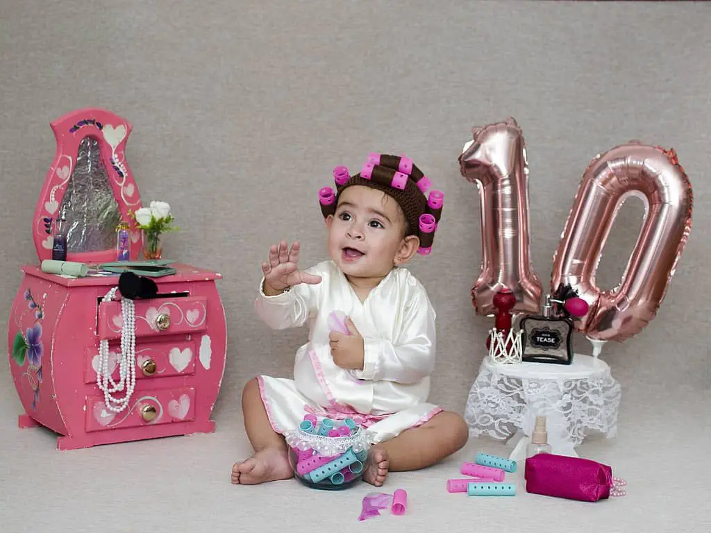 Ideas para fotos de bebes mes a mes 10