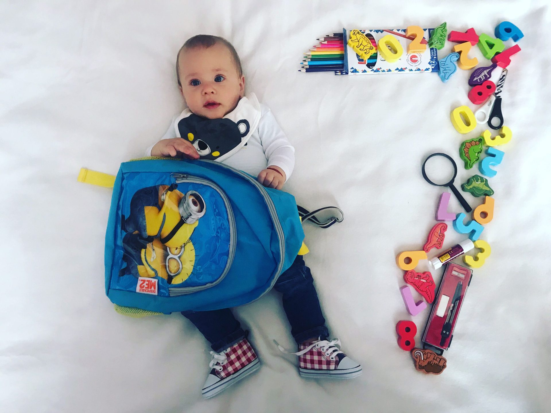 Ideas para fotos de bebes mes a mes 7