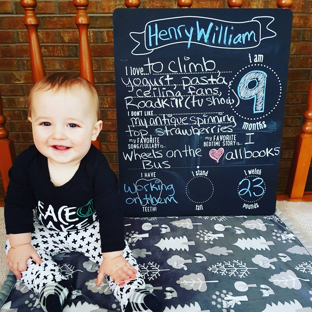Ideas para fotos de bebes mes a mes 9