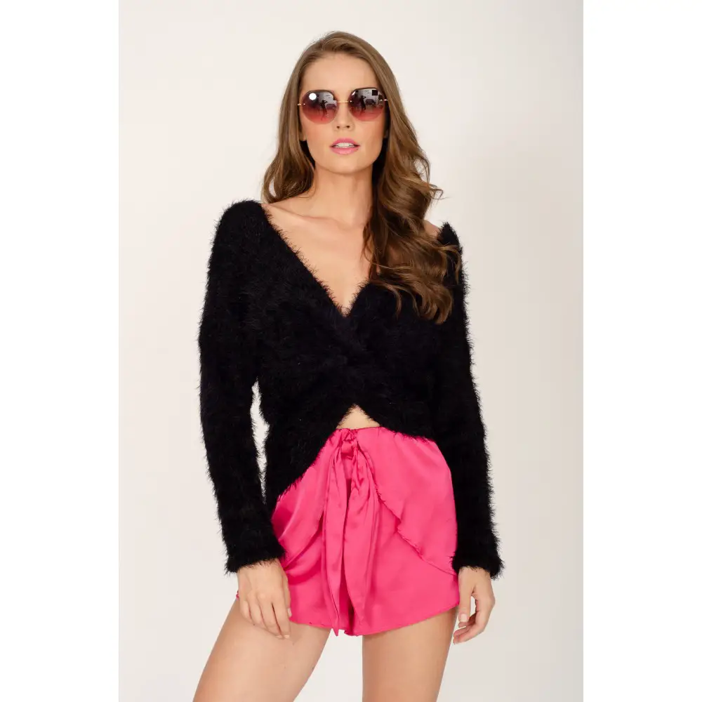short de seda short de seda