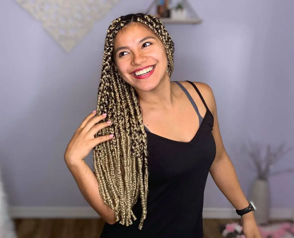 trenzas africanas con lana 1