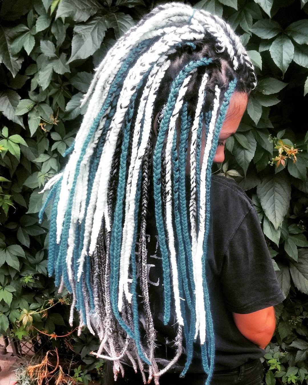 trenzas africanas con lana 18