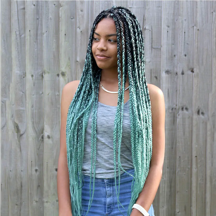 trenzas africanas con lana 30
