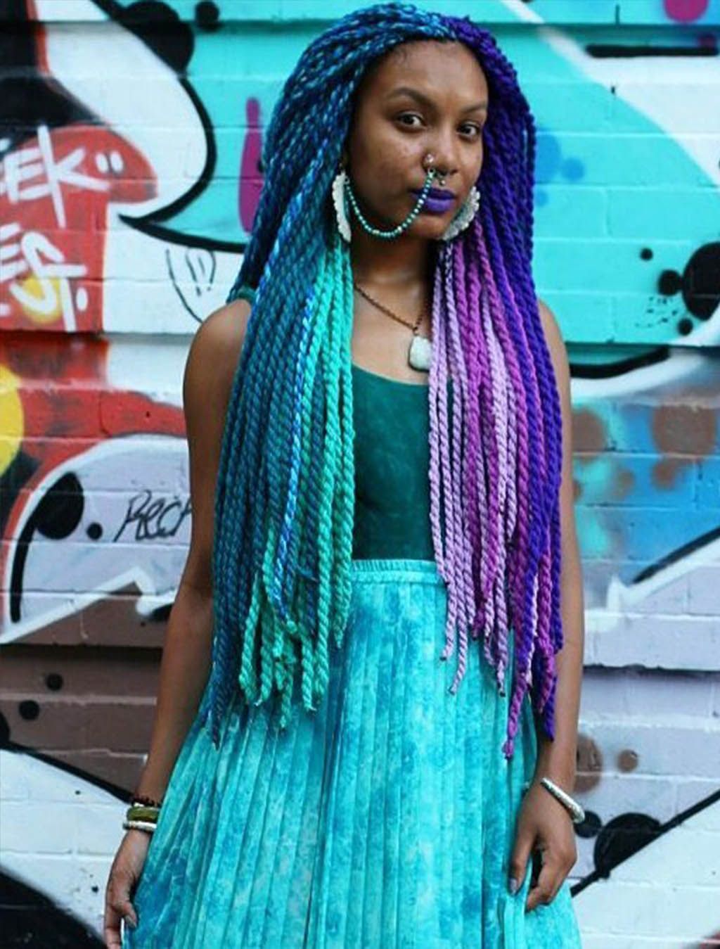trenzas africanas con lana 4