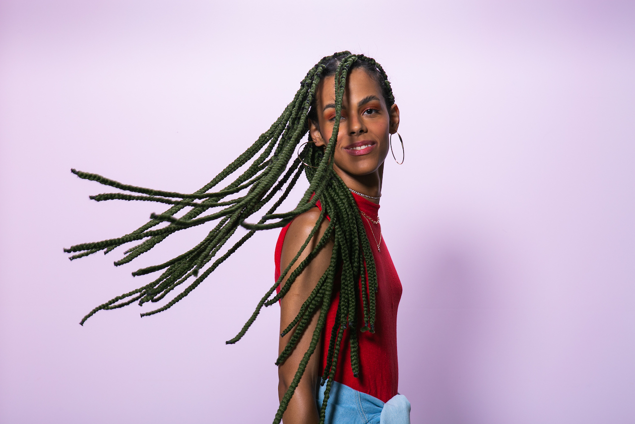 trenzas africanas con lana g1