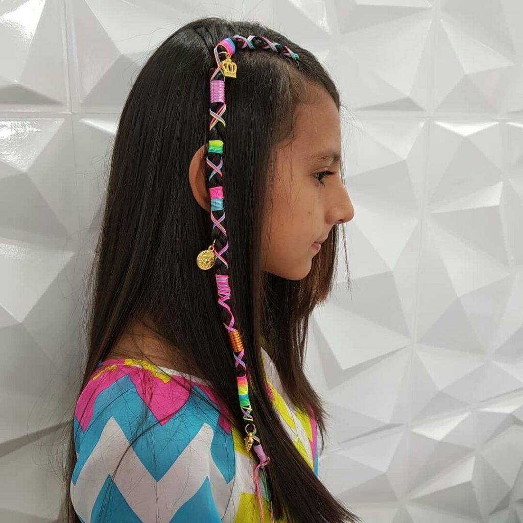 Trenzas De Colores Para Niasnull