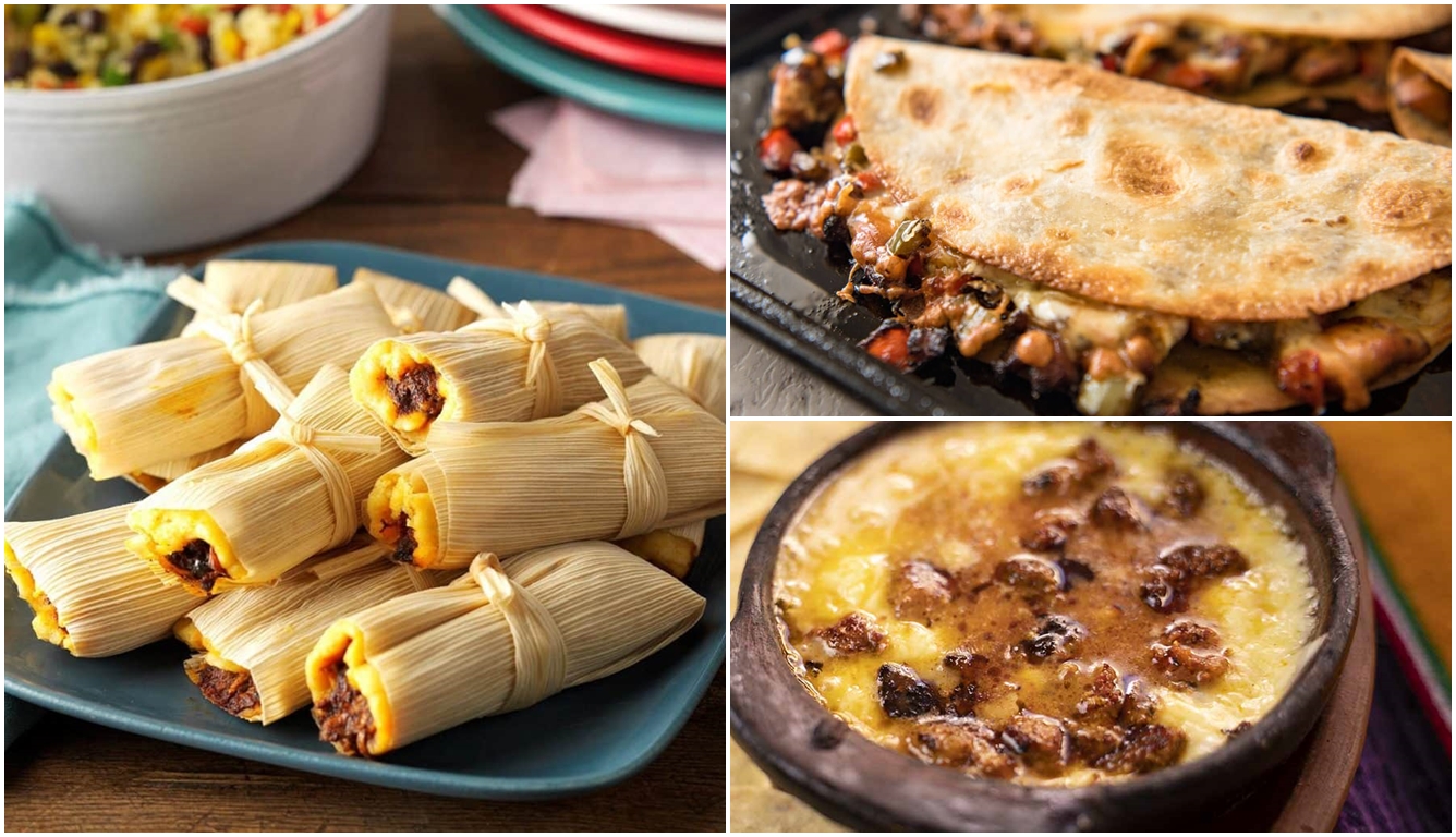 Platos de comida típica de México