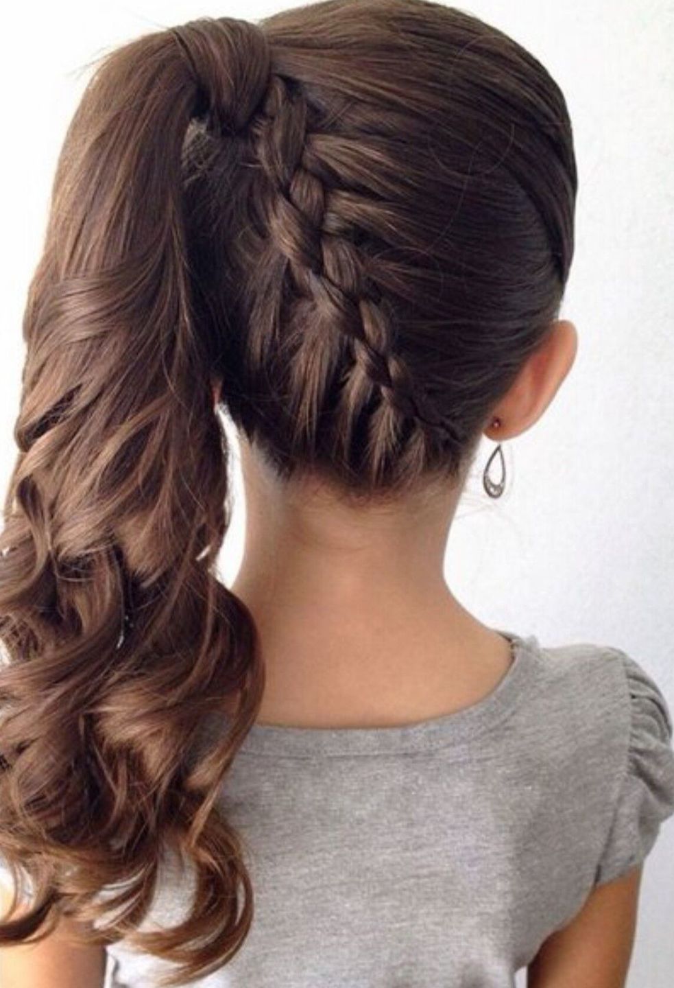 Trenzas con cola de caballo 19