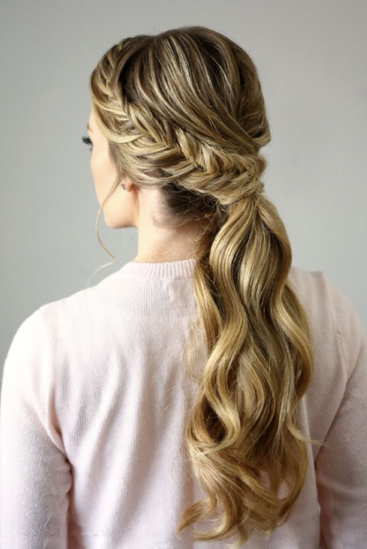 Trenzas con cola de caballo 4