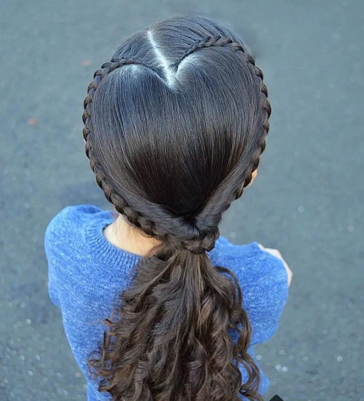 trenza de corazon 13